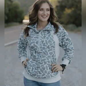 Nothing in My Way Camo Pullover